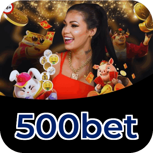 Interface do aplicativo 500bet mostrando jogos disponíveis no iOS e Android